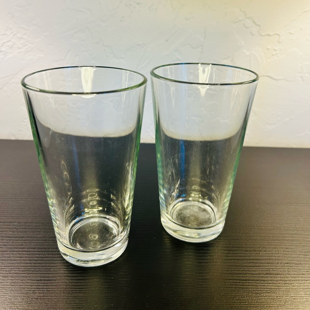 Clear Glass Tumbler Set